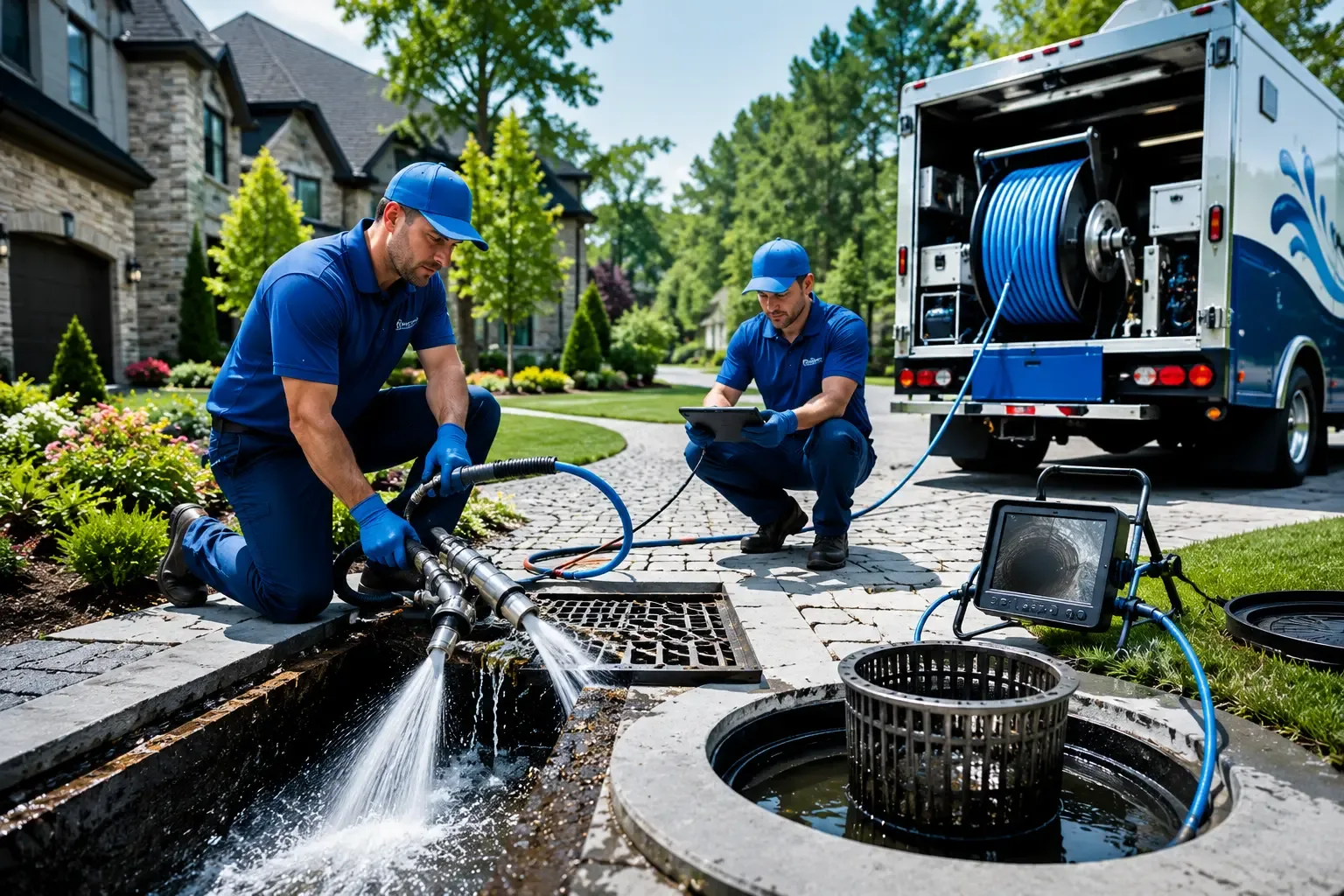 Local outdoor drain cleaning professionals in Franklin Grove, IL